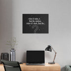 Canvas Wall Art - "When it rains, find the rainbow; when it's dark, find the..." Inspirational Quote