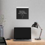 Canvas Wall Art - "When it rains, find the rainbow; when it's dark, find the..." Inspirational Quote