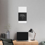 Canvas Wall Art - "When it rains, find the rainbow; when it's dark, find the..." Inspirational Quote