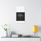 Canvas Wall Art - "When it rains, find the rainbow; when it's dark, find the..." Inspirational Quote